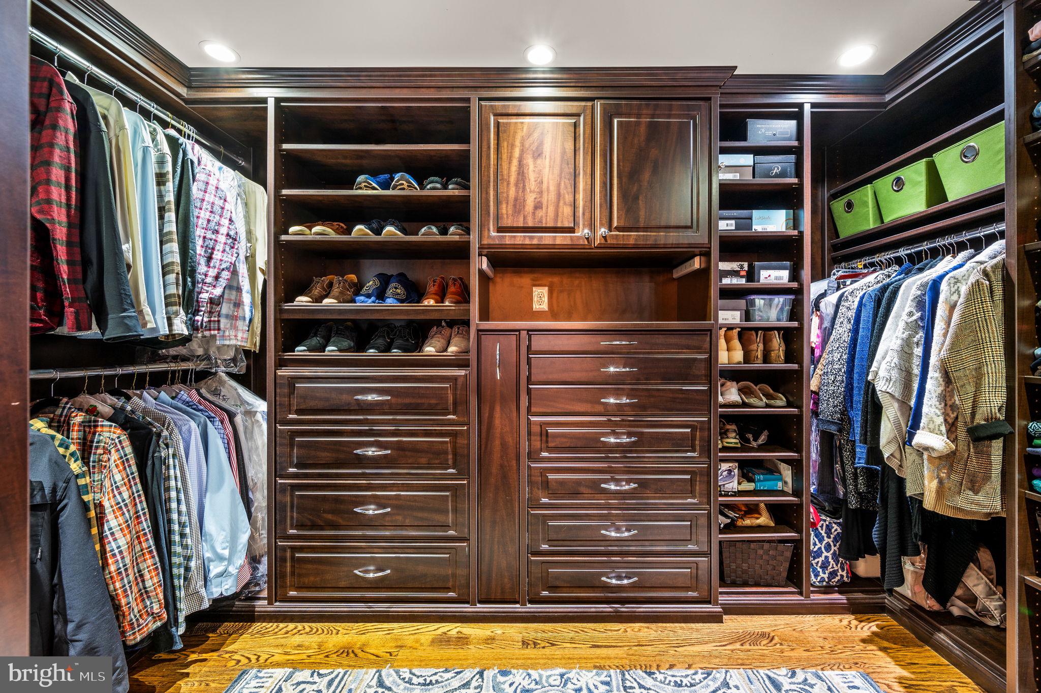 342 Old State Road Berwyn, PA 19312 - Photo 28 of 58 a view of walk in closet with clothes and shoes