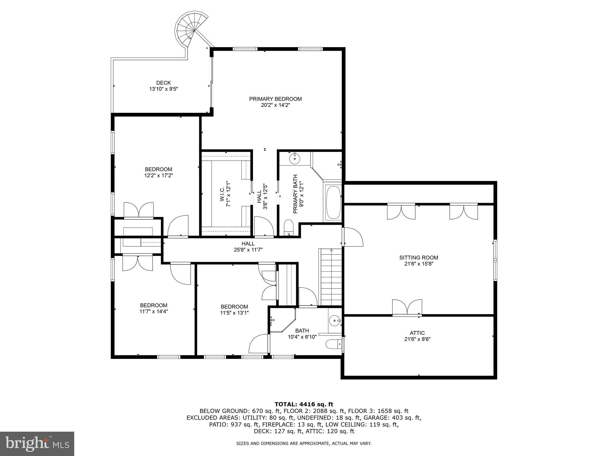 342 Old State Road Berwyn, PA 19312 - Photo 56 of 58 Room measurements are approximate