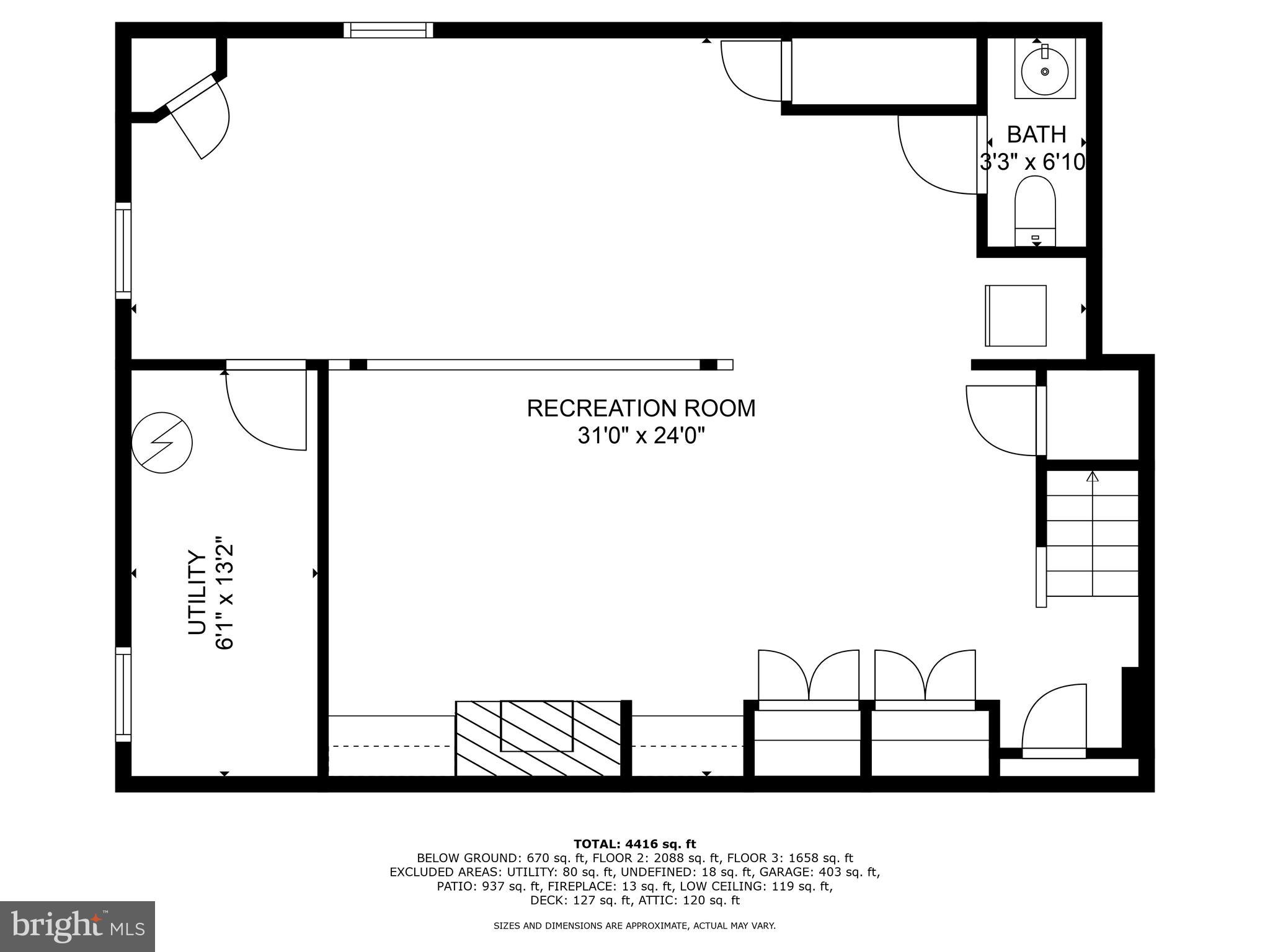 342 Old State Road Berwyn, PA 19312 - Photo 57 of 58 a picture of a floor plan