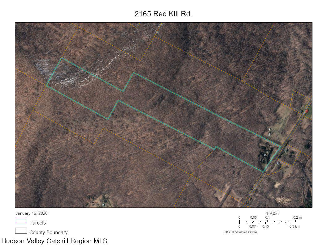 2165 Red Kill Road Roxbury, NY 12430 - Photo 44 of 44 2165 Red Kill Rd aerial map