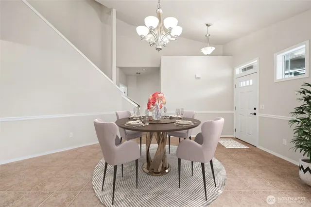 a bathroom with a sink vanity and a mirror