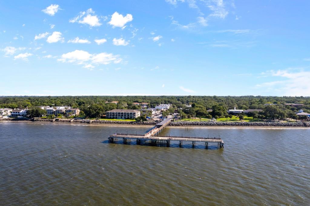 423 Palmetto Street St. Simons, GA 31522 - Photo 37 of 38 a view of a lake with houses