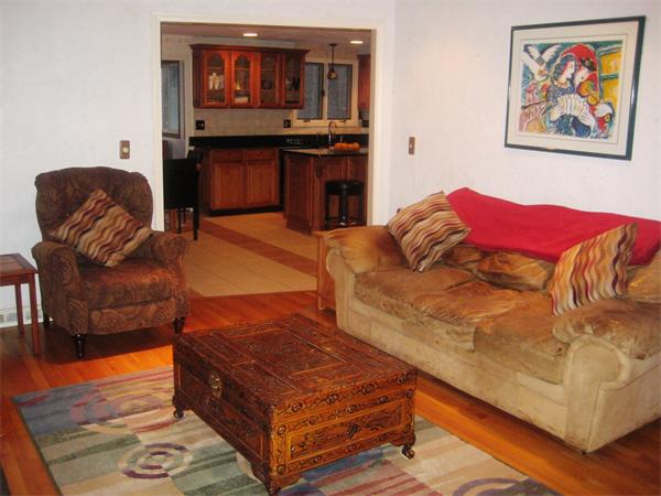 149 Hampton Road Sharon, MA 02067 - Photo 3 of 15 a living room with furniture and a flat screen tv