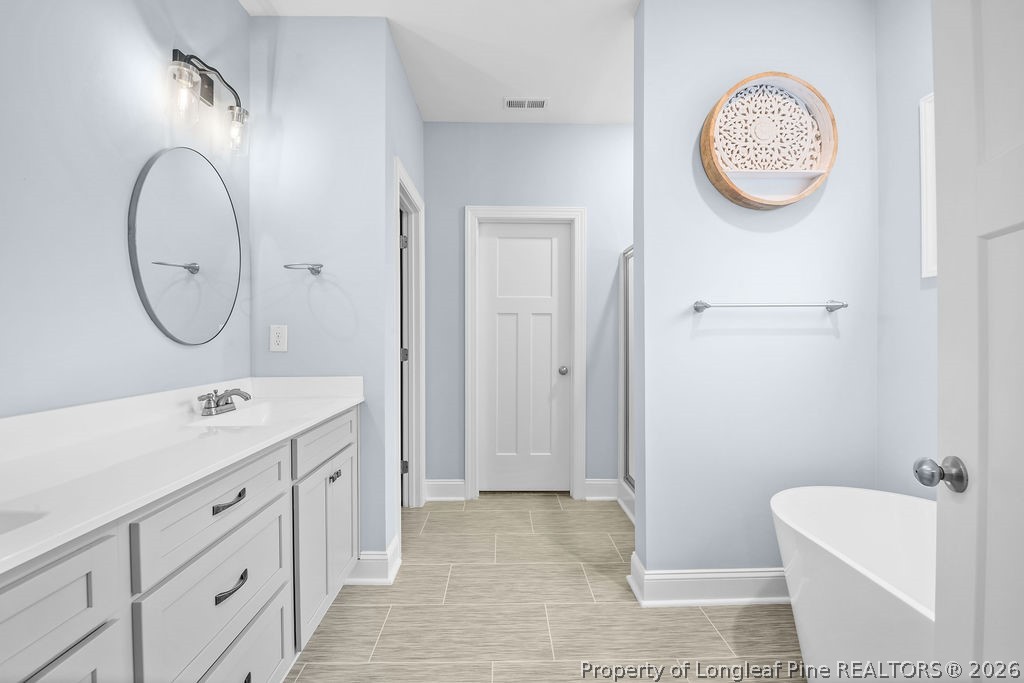 405 Turriff Way Cameron, NC 28326 - Photo 15 of 43 a view of bathroom with dual sinks