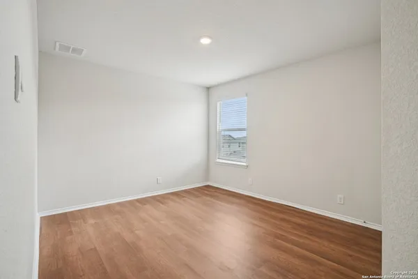 wooden floor in a room
