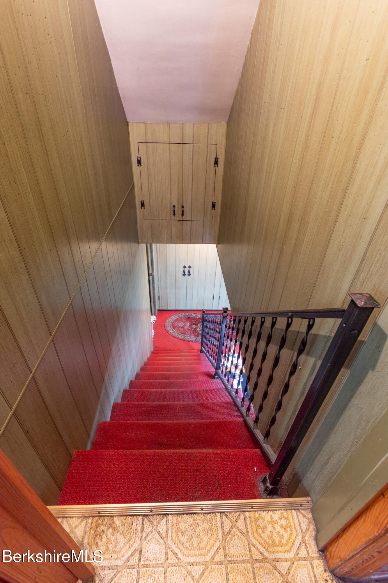 17 Morningside Avenue Adams, MA 01220 - Photo 31 of 39 Staircase leading to basement