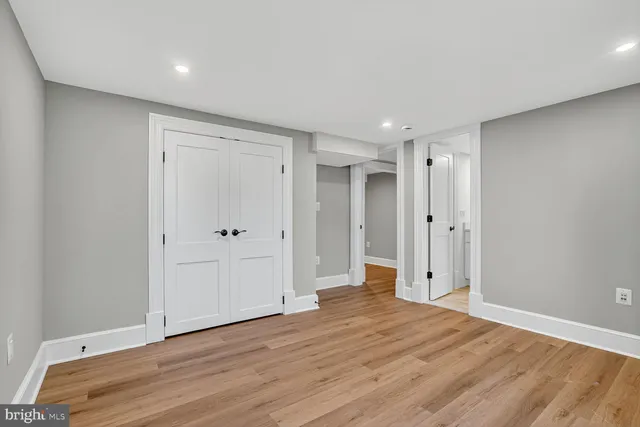 a view of empty room