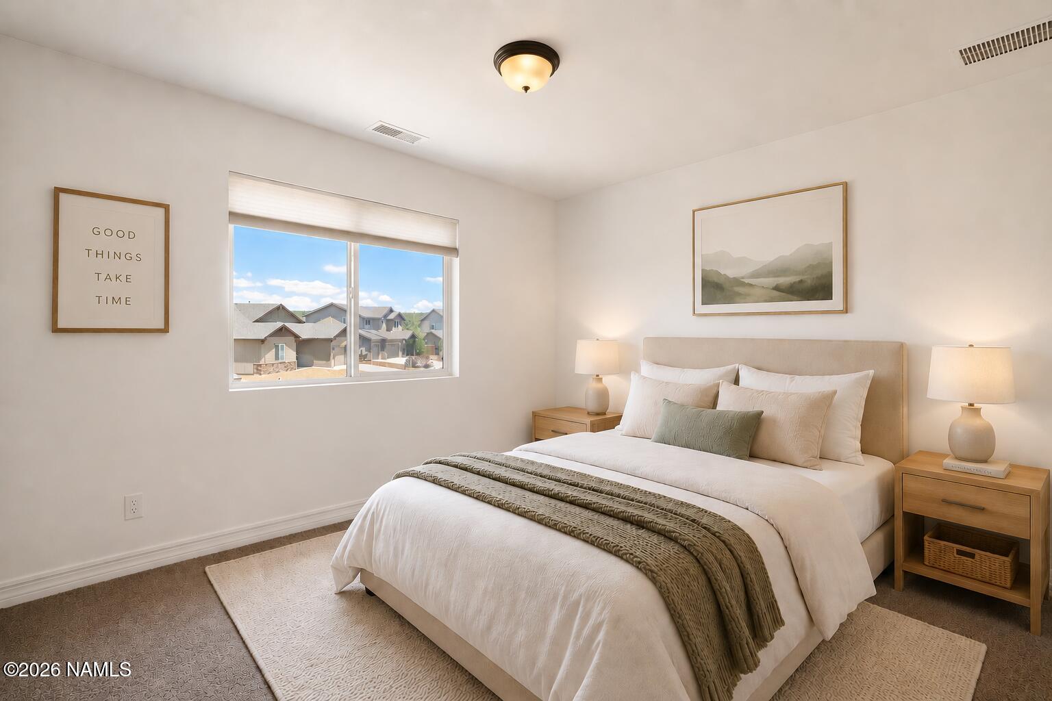11951 Hydrus Road Bellemont, AZ 86015 - Photo 37 of 47 4th Bedroom Upstairs Virtually Staged