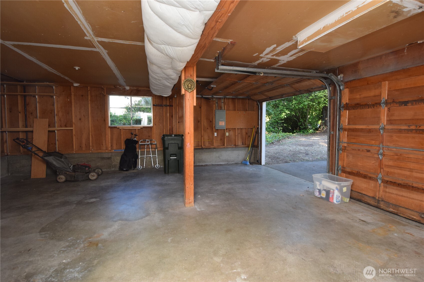 308 Point Fosdick Place Northwest Gig Harbor, WA 98335 - Photo 32 of 35 a view of a room with wooden walls