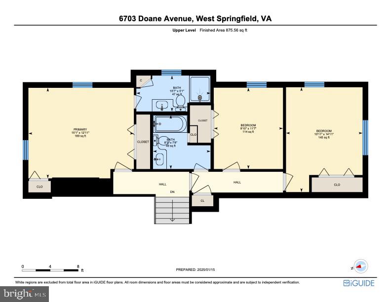 6703 Doane Avenue Springfield, VA 22152 - Photo 24 of 52 Upper Level
