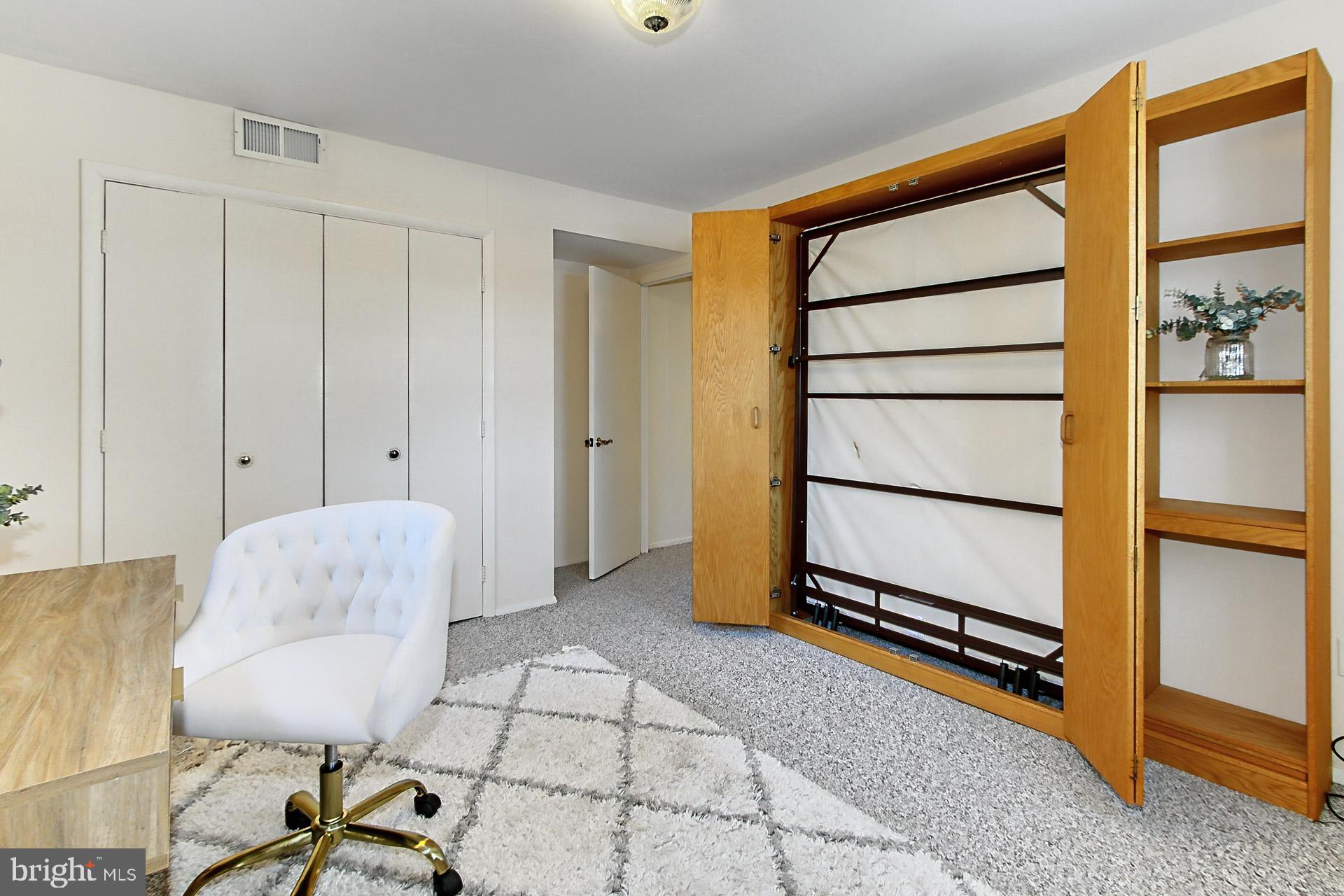 6703 Doane Avenue Springfield, VA 22152 - Photo 28 of 52 Bedroom 4 with Murphy Bed