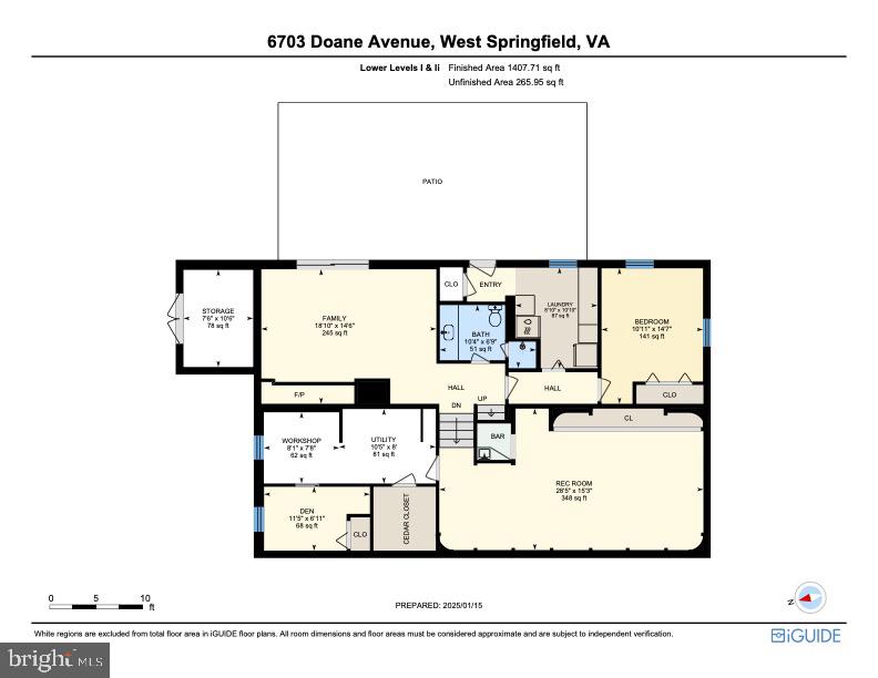 6703 Doane Avenue Springfield, VA 22152 - Photo 33 of 52 Lower Levels