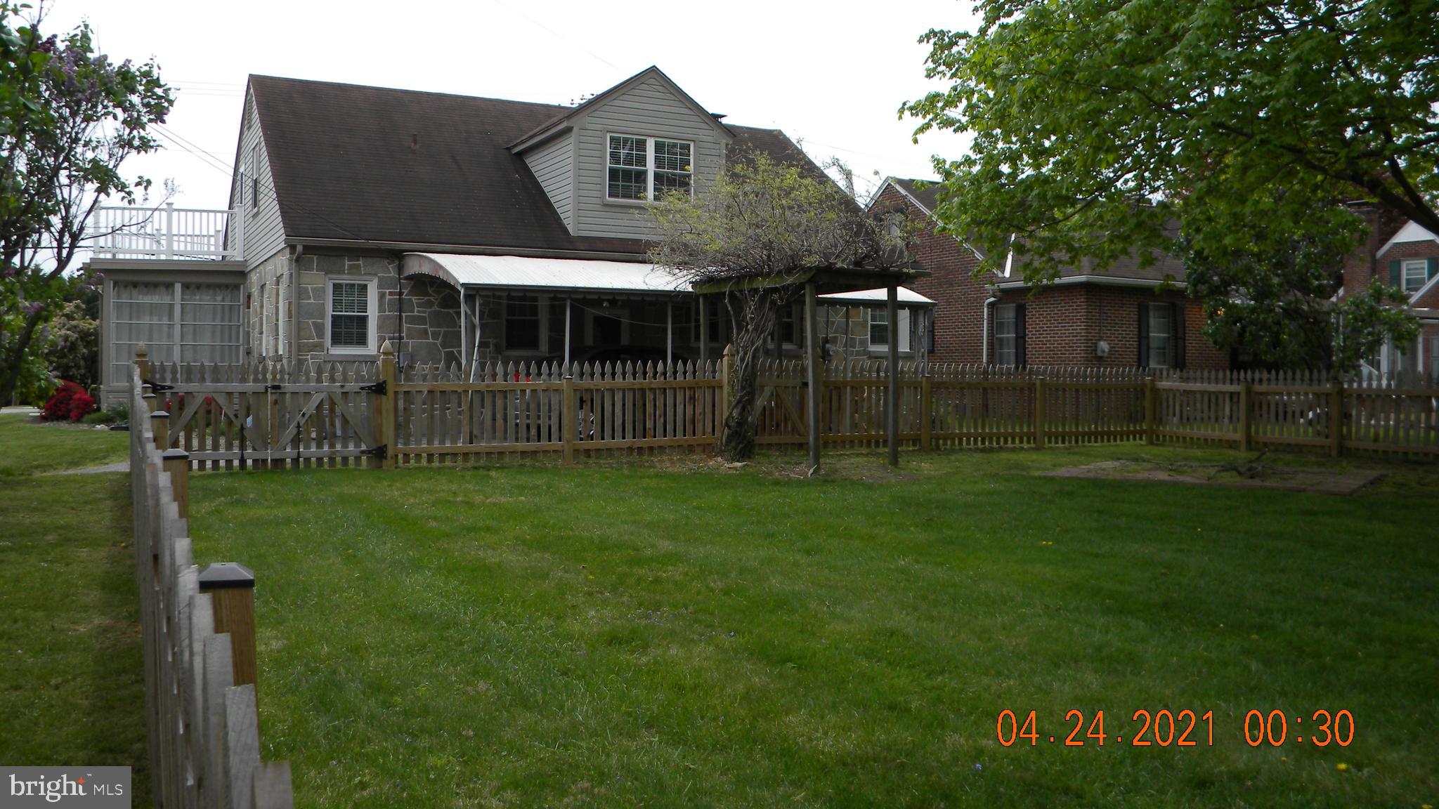 36 Clearview Road Hanover, PA 17331 - Photo 41 of 41 View from fenced rear yard . Carport attached.