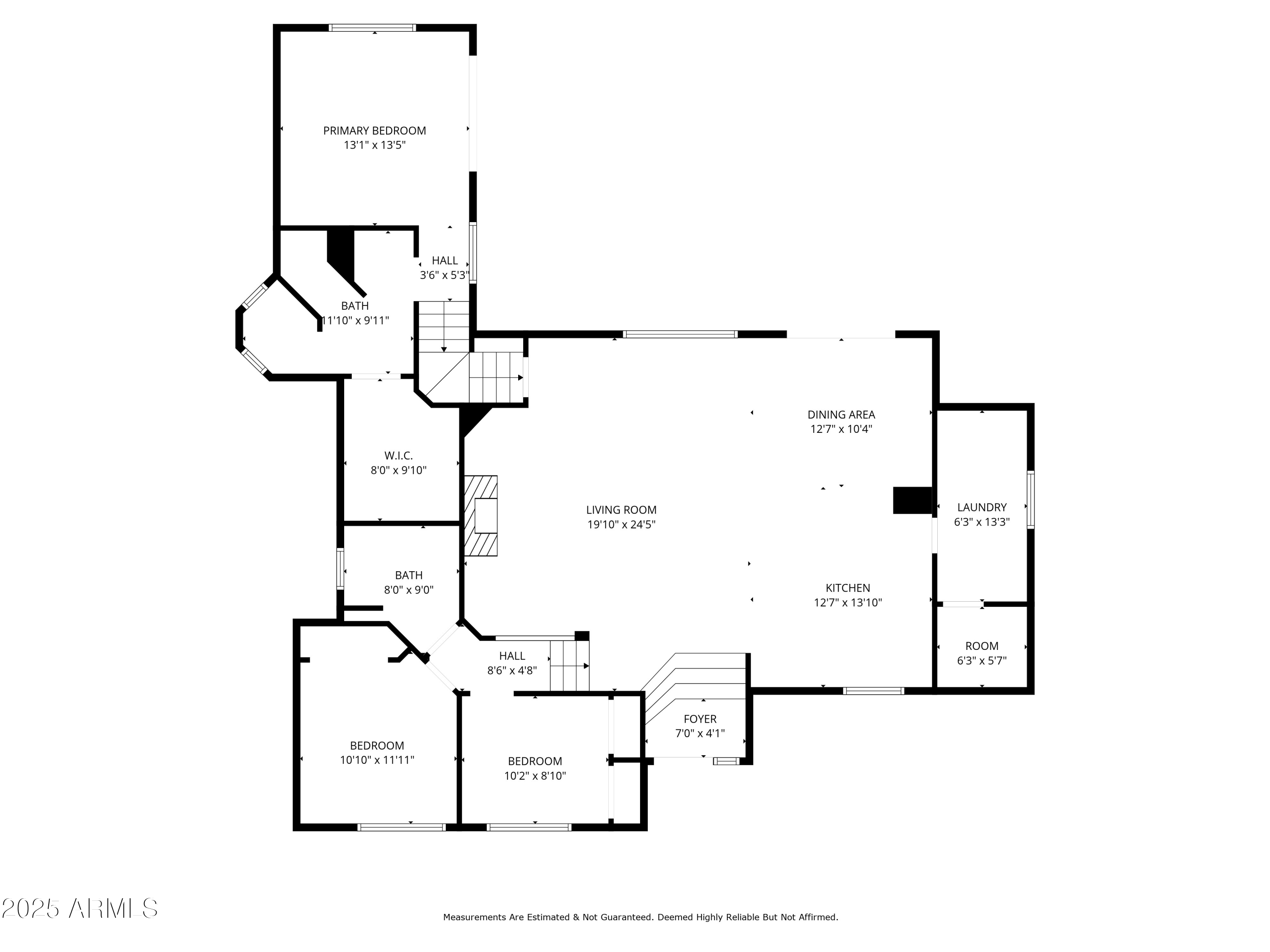13428 North 16th Place Phoenix, AZ 85022 - Photo 29 of 29 a picture of floor plan