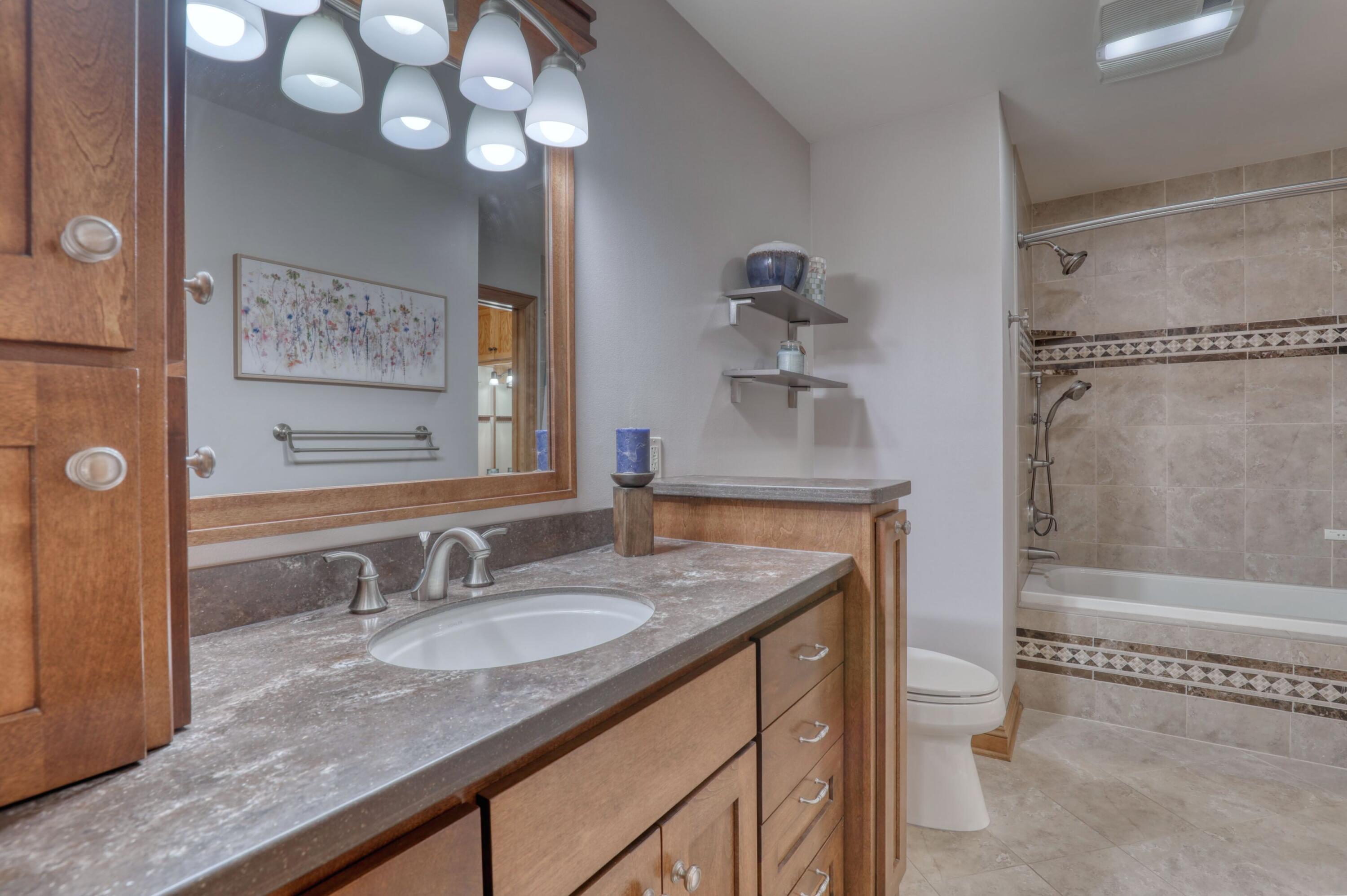 6715 Alpine Drive Addison, WI 53090 - Photo 22 of 59 Main Hall Bathroom