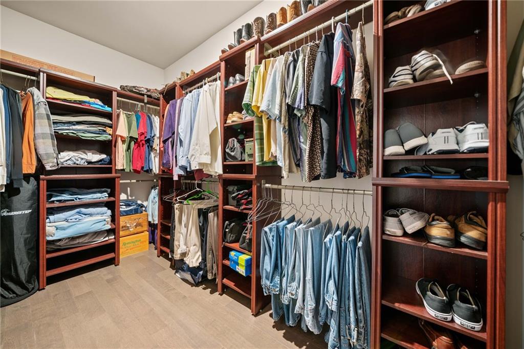 3769 Cheyenne Lane Jefferson, GA 30549 - Photo 30 of 49 a view of walk in closet with clothes and shoes