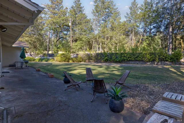 a view of a golf course