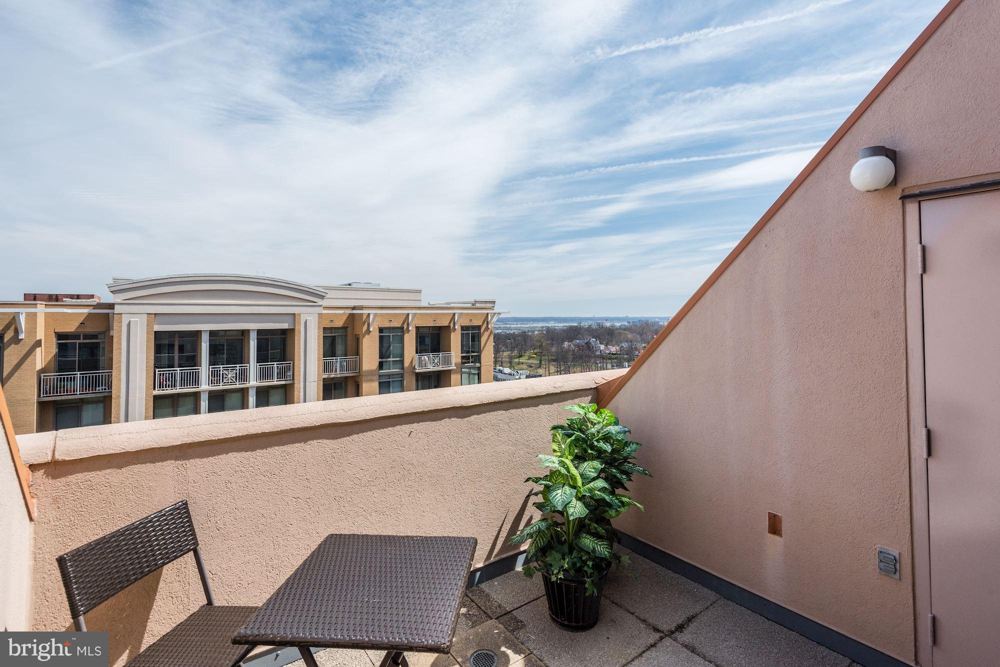 1301 North Courthouse Road, Unit 1812 Arlington, VA 22201 - Photo 18 of 30 Balcony + storage / mechanical closet