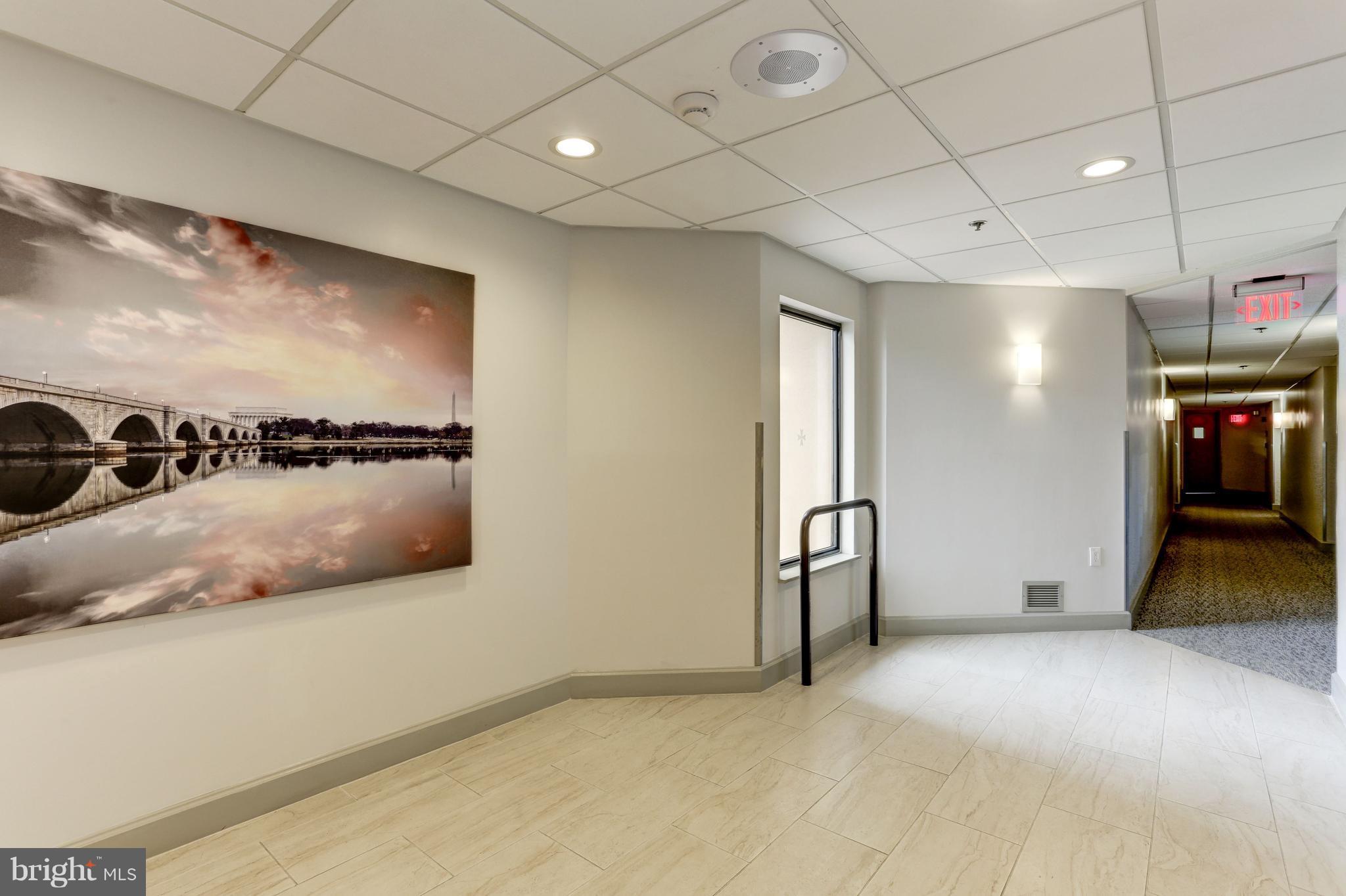 1301 North Courthouse Road, Unit 1812 Arlington, VA 22201 - Photo 21 of 30 Renovated 5th floor hallway - 6-18 coming soon!