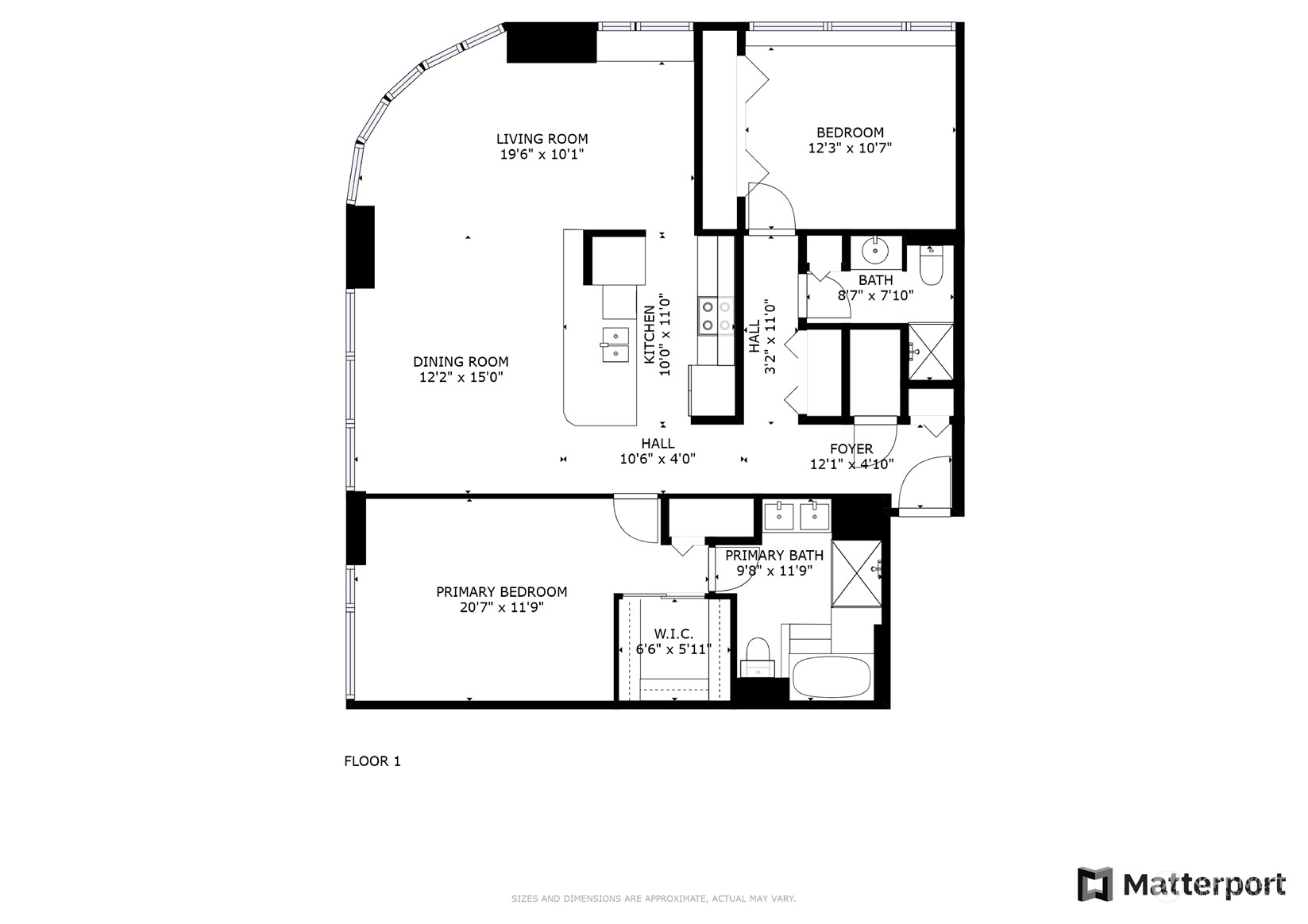 1301 Spring Street, Unit 6A Seattle, WA 98104 - Photo 33 of 33 a picture of a floor plan
