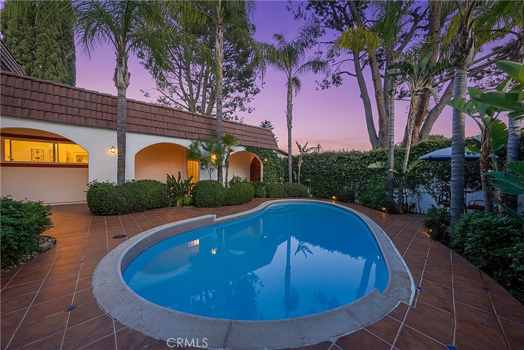 23734 Vista Ramona Road Ramona, CA 92065 - Photo 11 of 62 a view of swimming pool with outdoor seating and plants