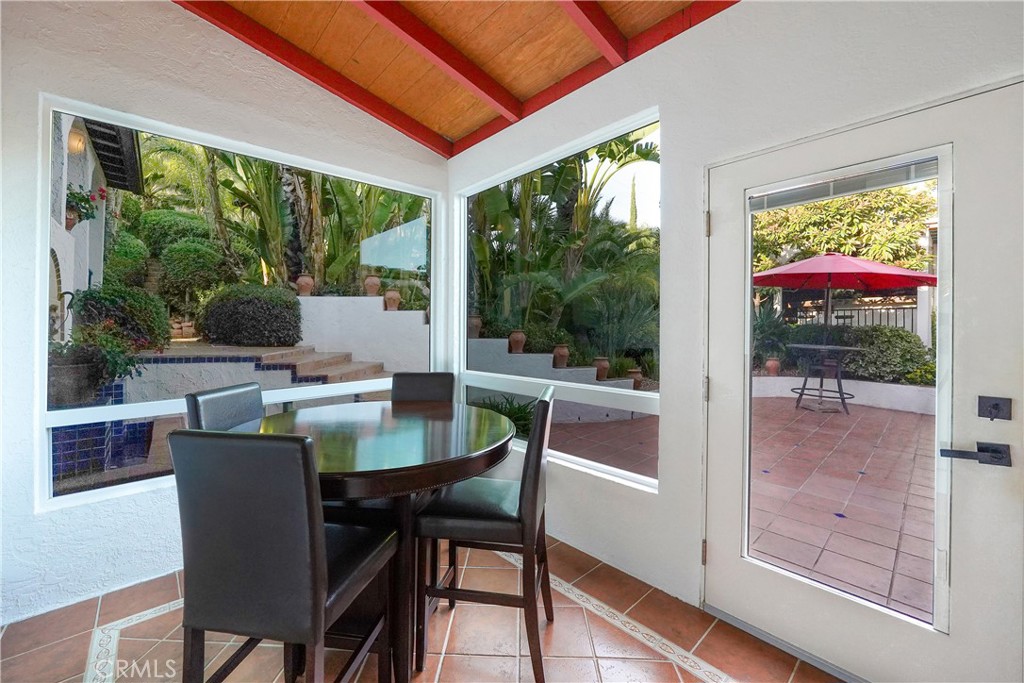 23734 Vista Ramona Road Ramona, CA 92065 - Photo 39 of 62 a view of a dining room with furniture window and outside view