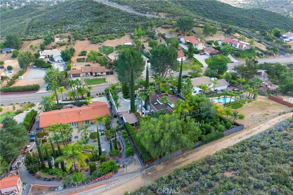 23734 Vista Ramona Road Ramona, CA 92065 - Photo 55 of 62 Rear of property showing hiking trail and access road behind property.