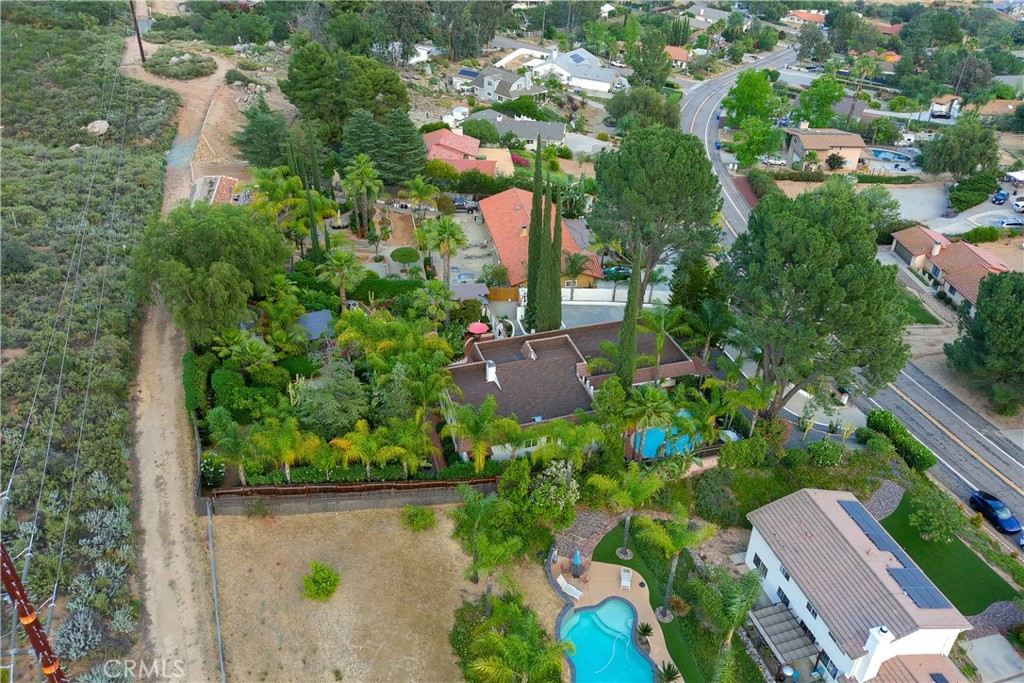 23734 Vista Ramona Road Ramona, CA 92065 - Photo 59 of 62 an aerial view of a house with a yard