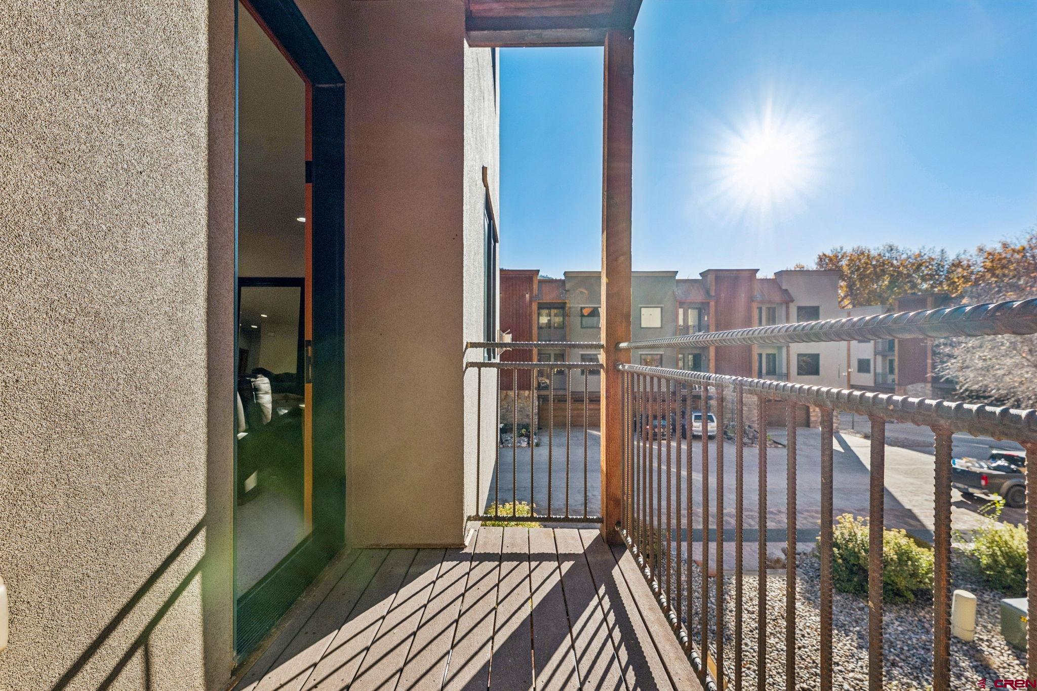 1422 Animas View Drive, Unit 55 Durango, CO 81301 - Photo 24 of 44 a view of a balcony with city view