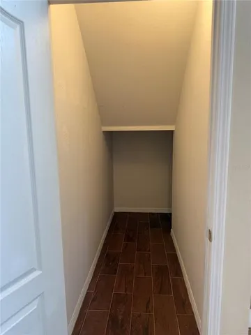 a view of a small space