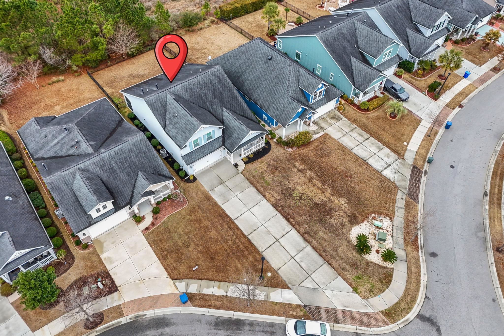 2015 Oxford Street Myrtle Beach, SC 29577 - Photo 13 of 40 Aerial perspective of suburban area