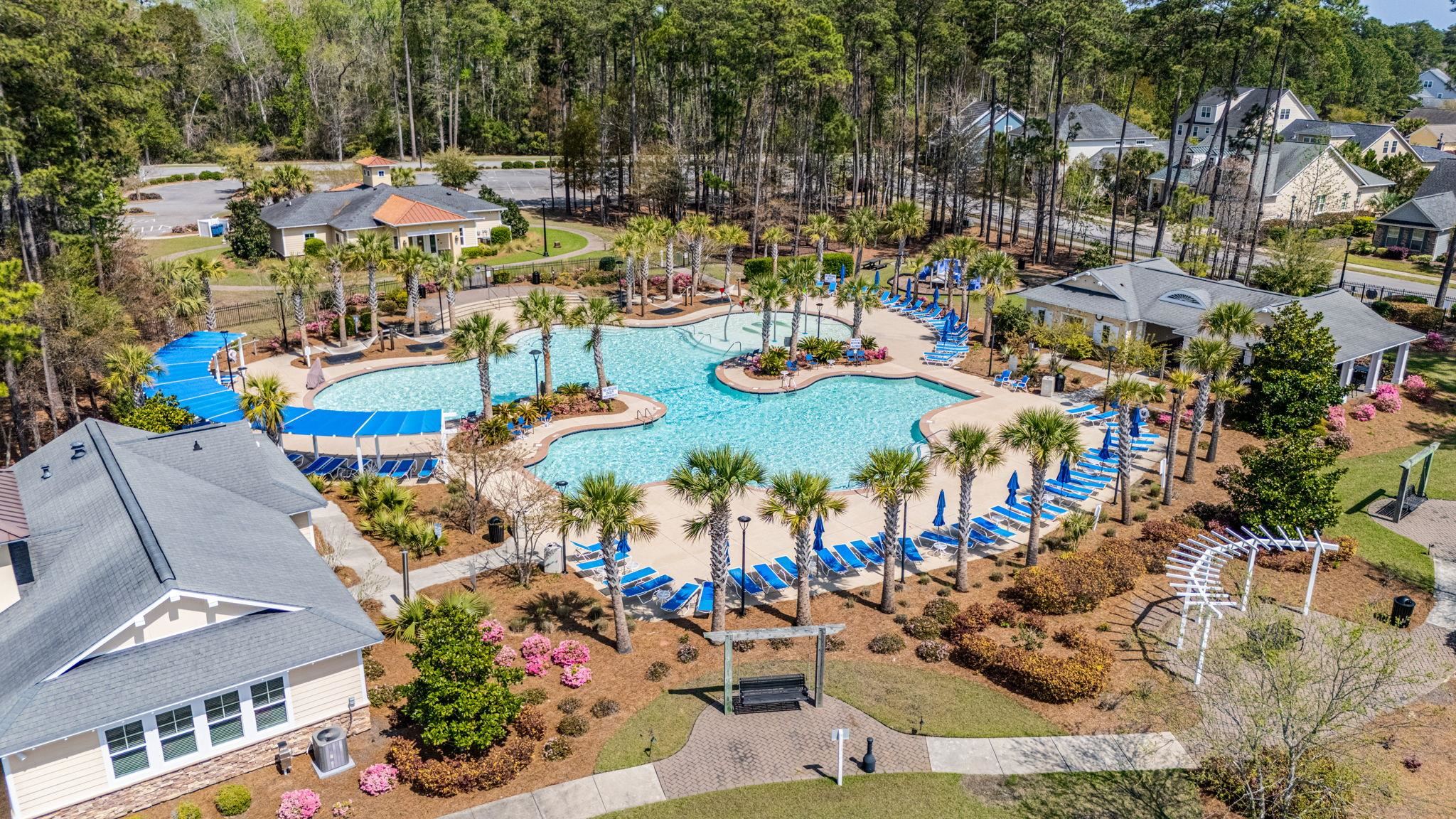 2015 Oxford Street Myrtle Beach, SC 29577 - Photo 38 of 40 Drone / aerial view of a pool area