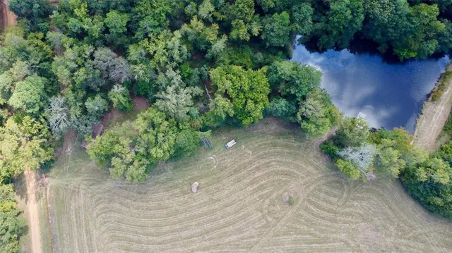 a view of a pathway with a yard