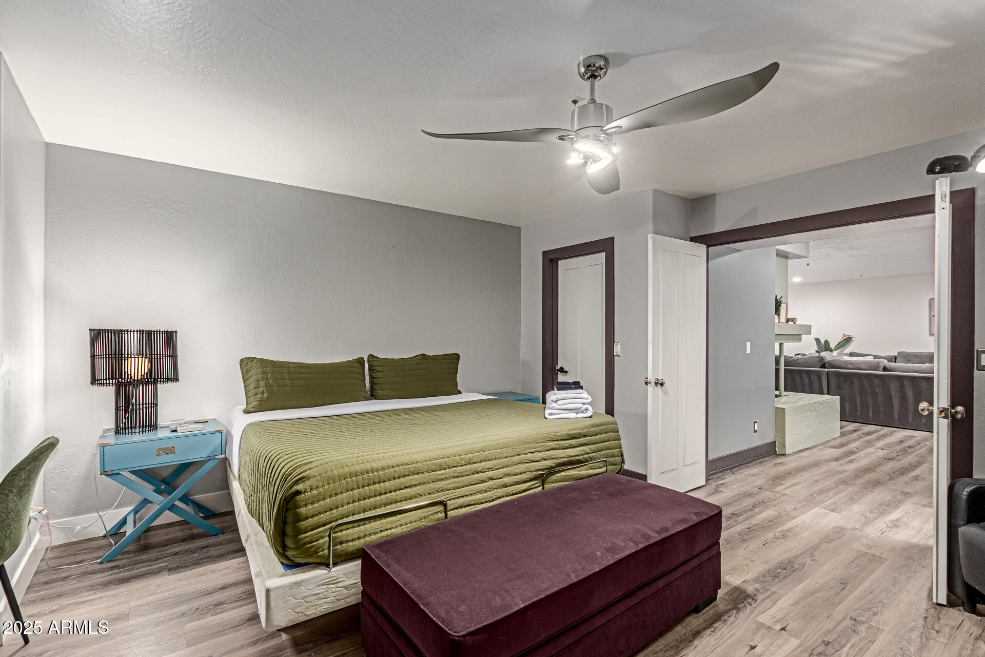 12528 North 78th Street Scottsdale, AZ 85260 - Photo 43 of 62 a bedroom with a bed and a view of bathroom