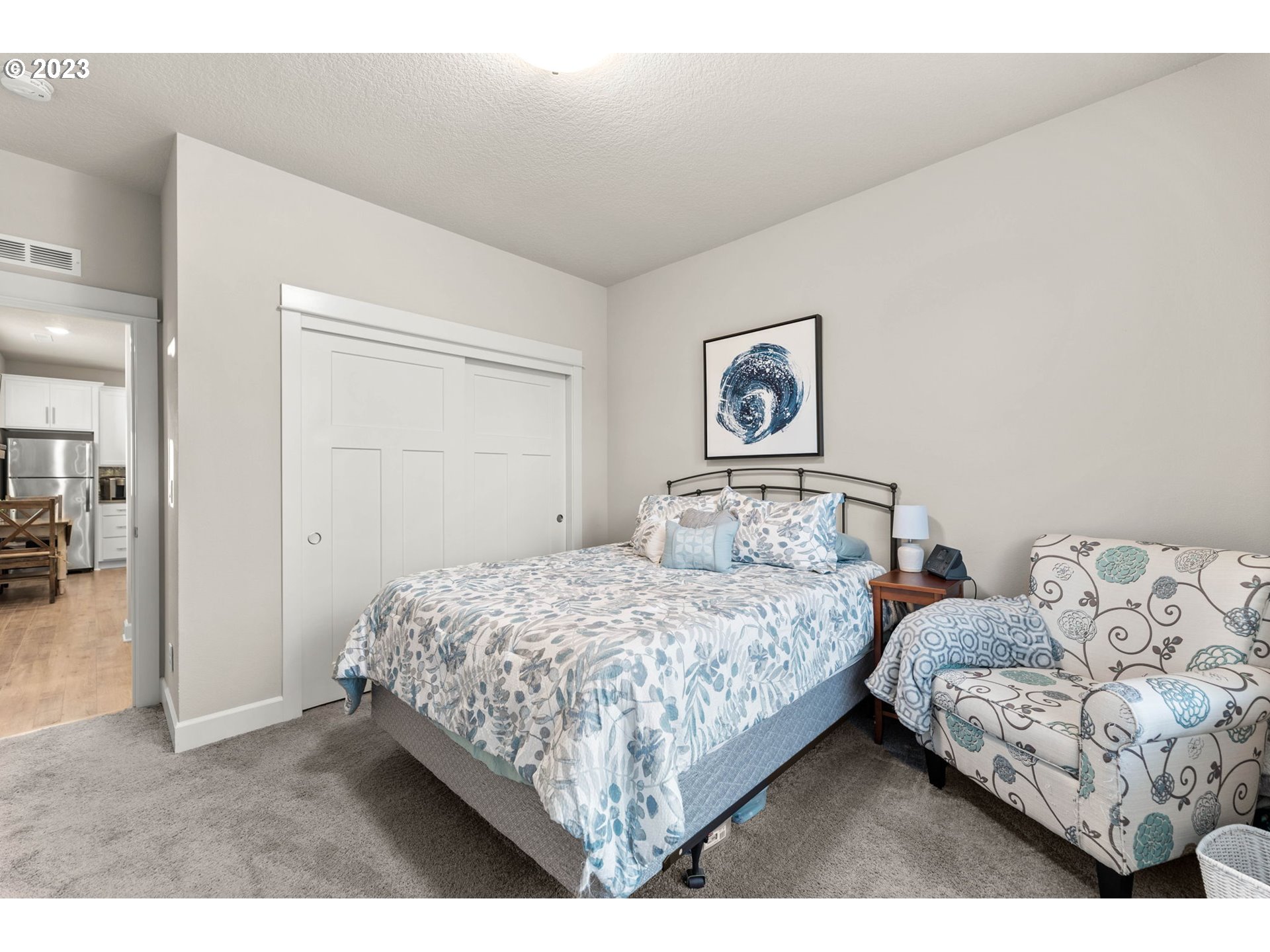 1851 South 47th Place Ridgefield, WA 98642 - Photo 15 of 31 a bedroom with a bed and a couch
