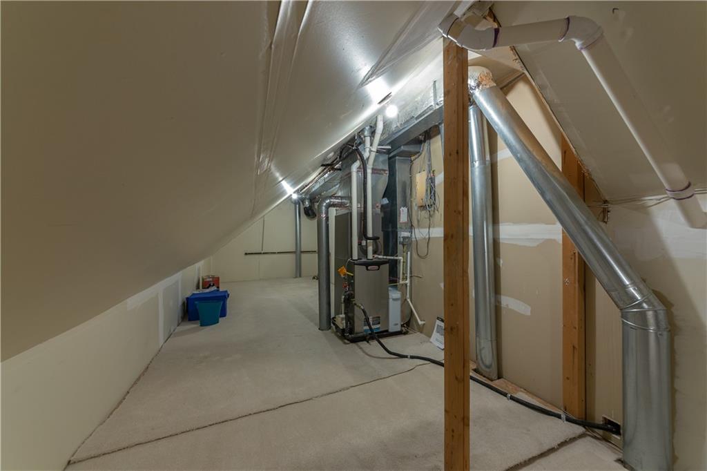 100 Prestonwood Lane Canonsburg, PA 15317 - Photo 25 of 33 a view of staircase with lots of frames on wall and stairs