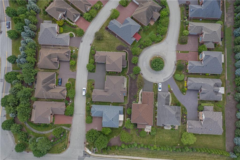 100 Prestonwood Lane Canonsburg, PA 15317 - Photo 30 of 33 an aerial view of residential house with outdoor space and parking