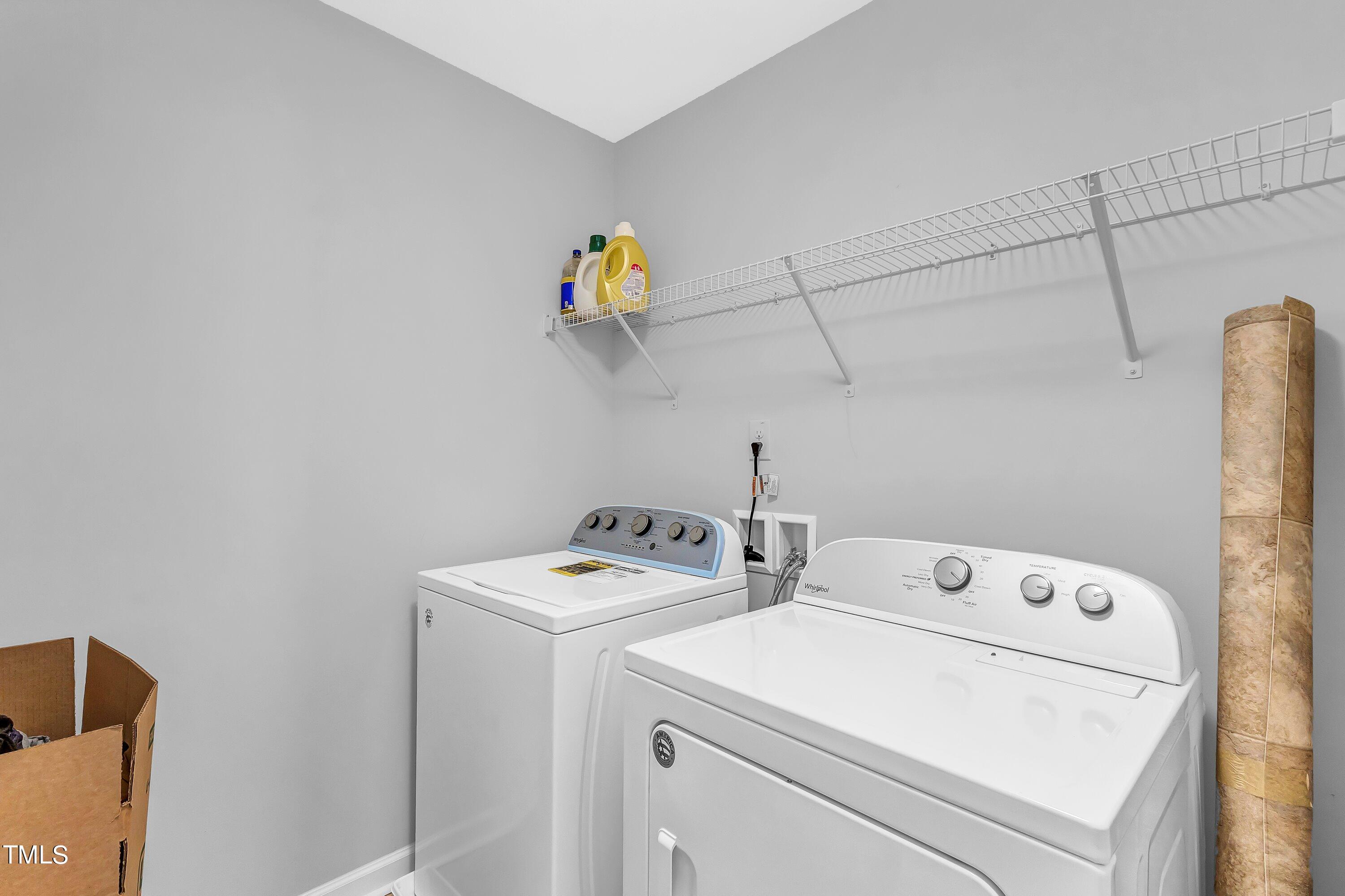 301 Connect Drive Wendell, NC 27591 - Photo 25 of 28 a utility room with dryer and washer