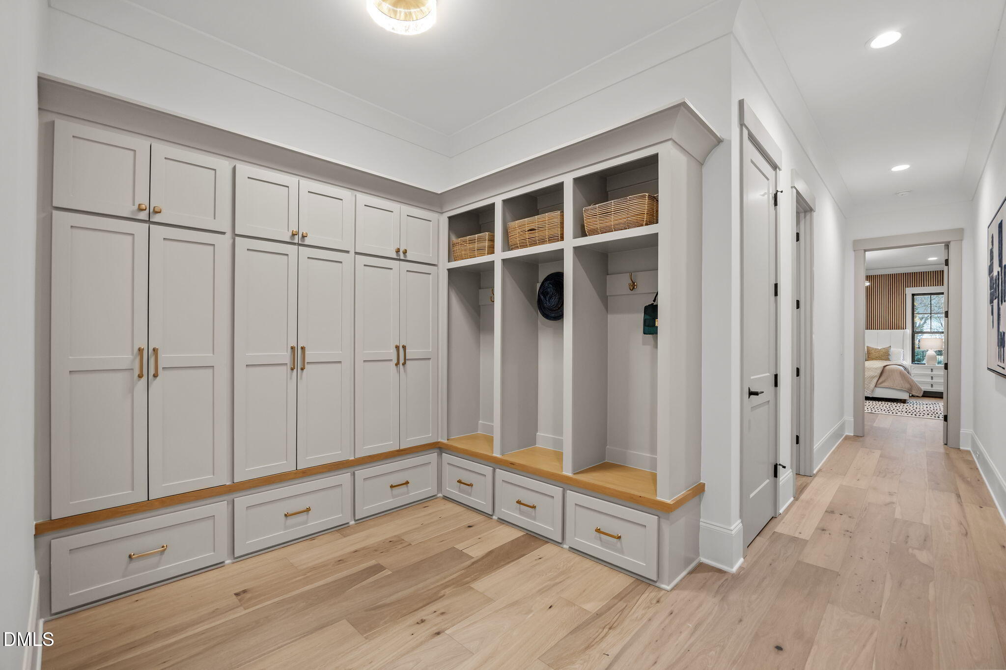 1318 Ivy Lane Raleigh, NC 27609 - Photo 45 of 61 a view of an empty room with wooden floor