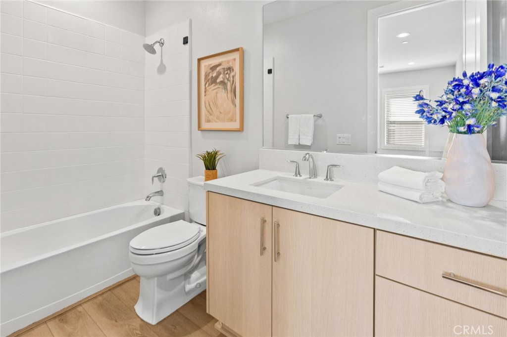 181 Mulberry Lake Forest, CA 92630 - Photo 35 of 46 a bathroom with a sink toilet and shower