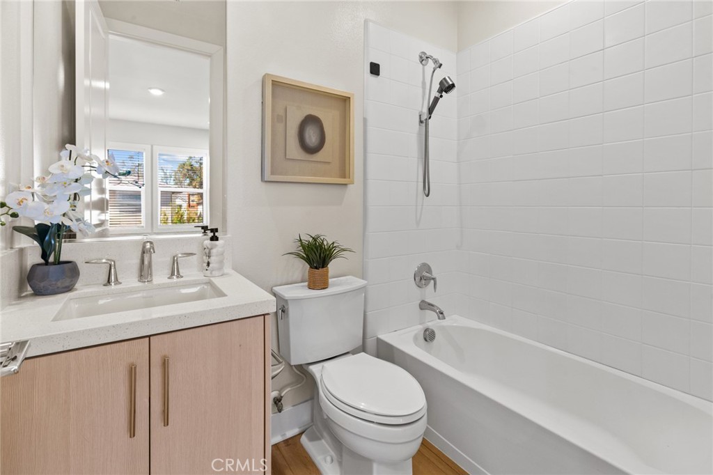 181 Mulberry Lake Forest, CA 92630 - Photo 38 of 46 a bathroom with a sink toilet and shower