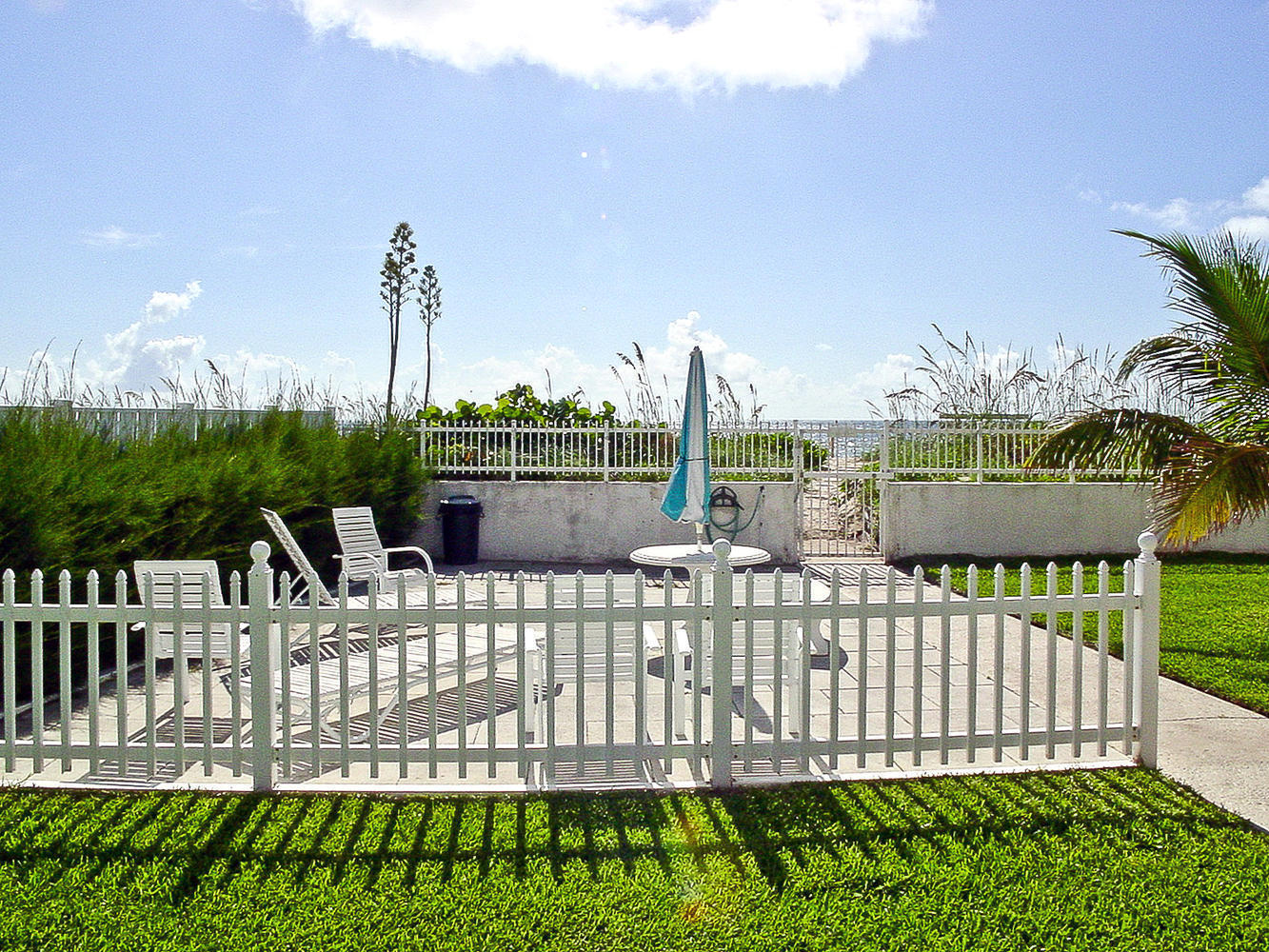 3600 North Ocean Drive, Unit 110 Riviera Beach, FL 33404 - Photo 49 of 51 ENTRY AREA TO BEACH