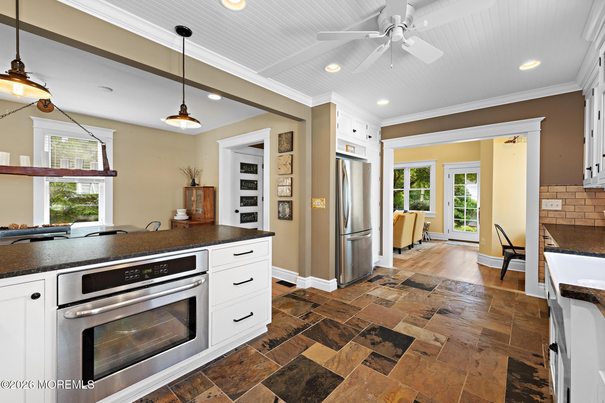 69 Foster Street Red Bank, NJ 07701 - Photo 15 of 56 kitchen towards family room