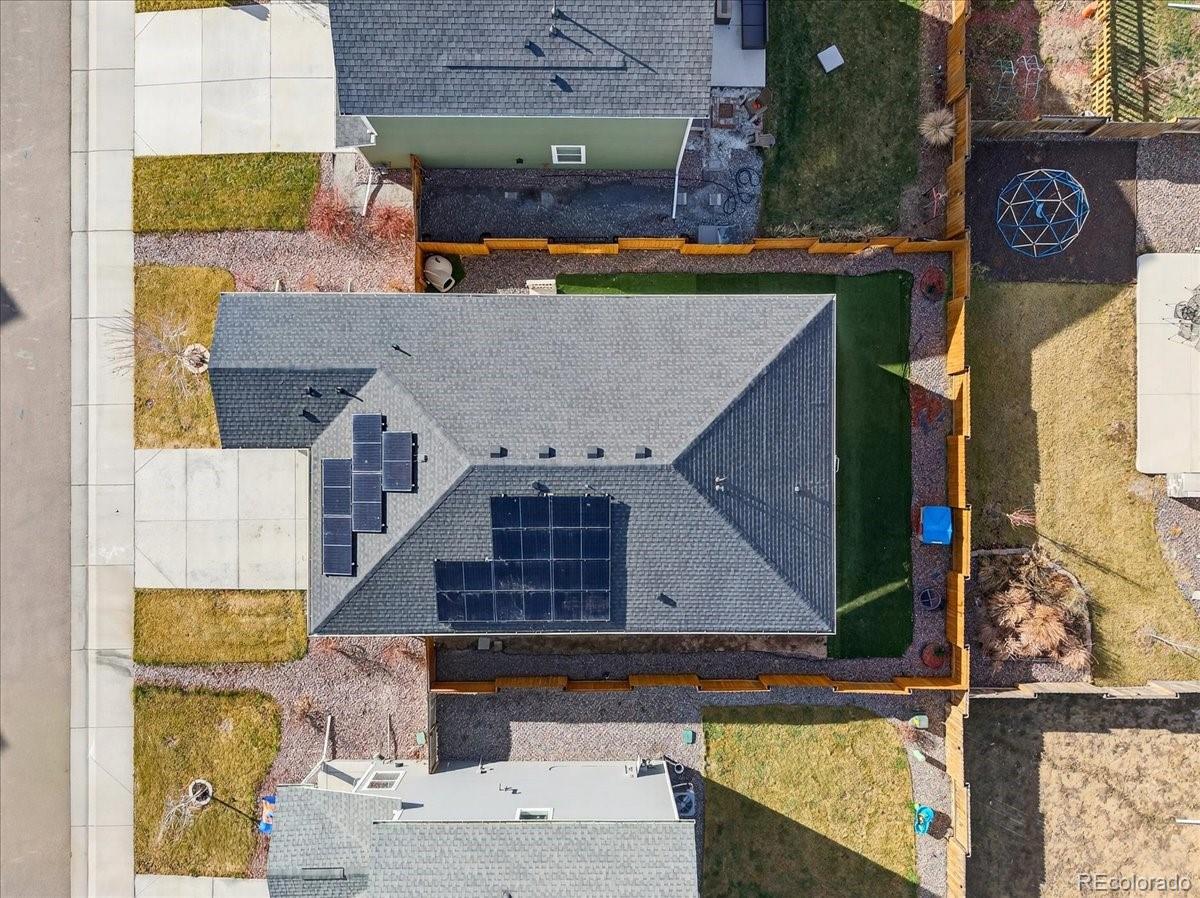 7227 Vermillion Street Frederick, CO 80530 - Photo 25 of 28 an aerial view of residential houses with outdoor space