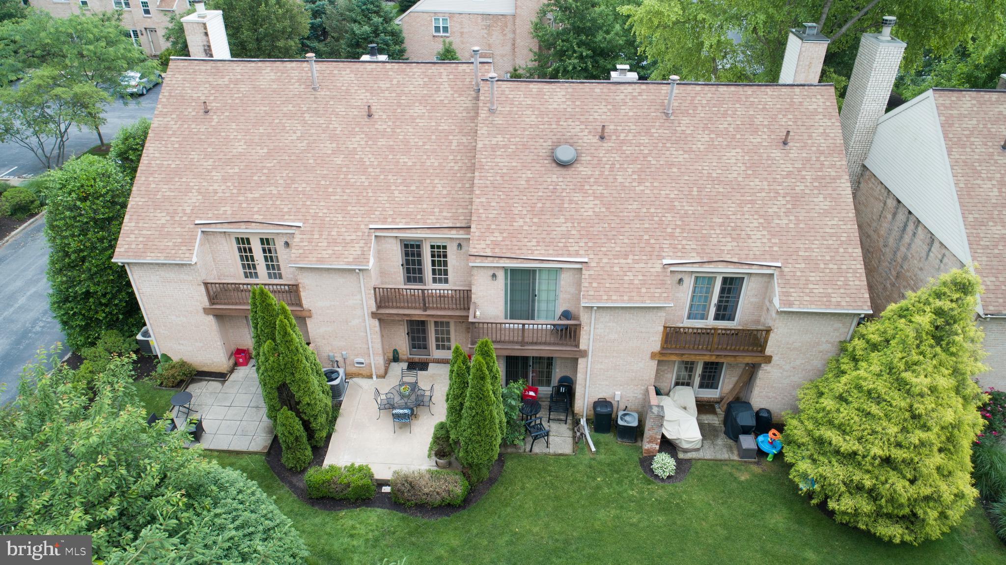 7 Rampart Drive Chesterbrook, PA 19087 - Photo 26 of 28 Back Aerial View