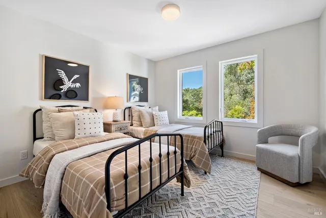 a view of outdoor space with seating area