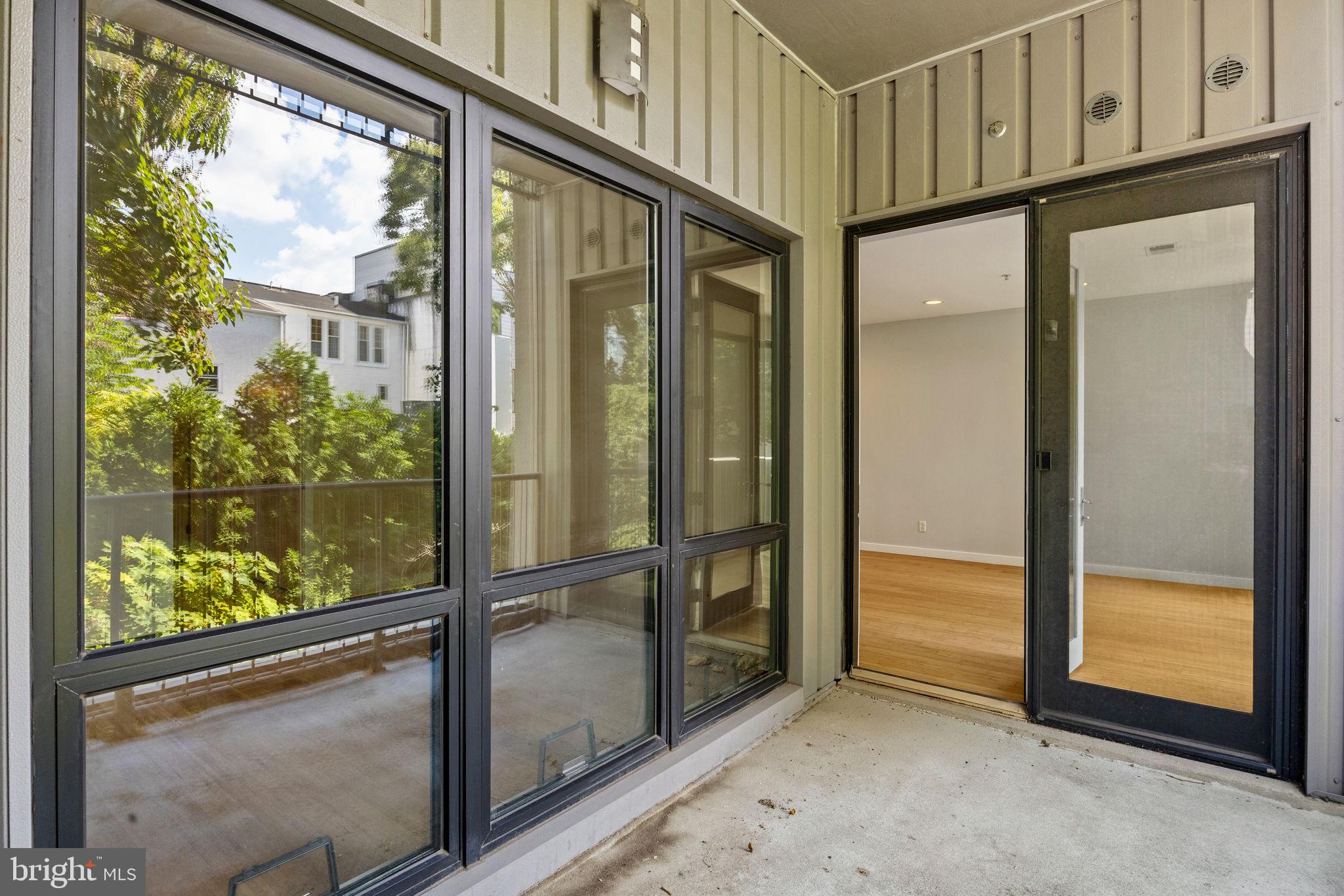 934 North 3rd Street, Unit 205 Philadelphia, PA 19123 - Photo 14 of 39 a view of a glass door of the house