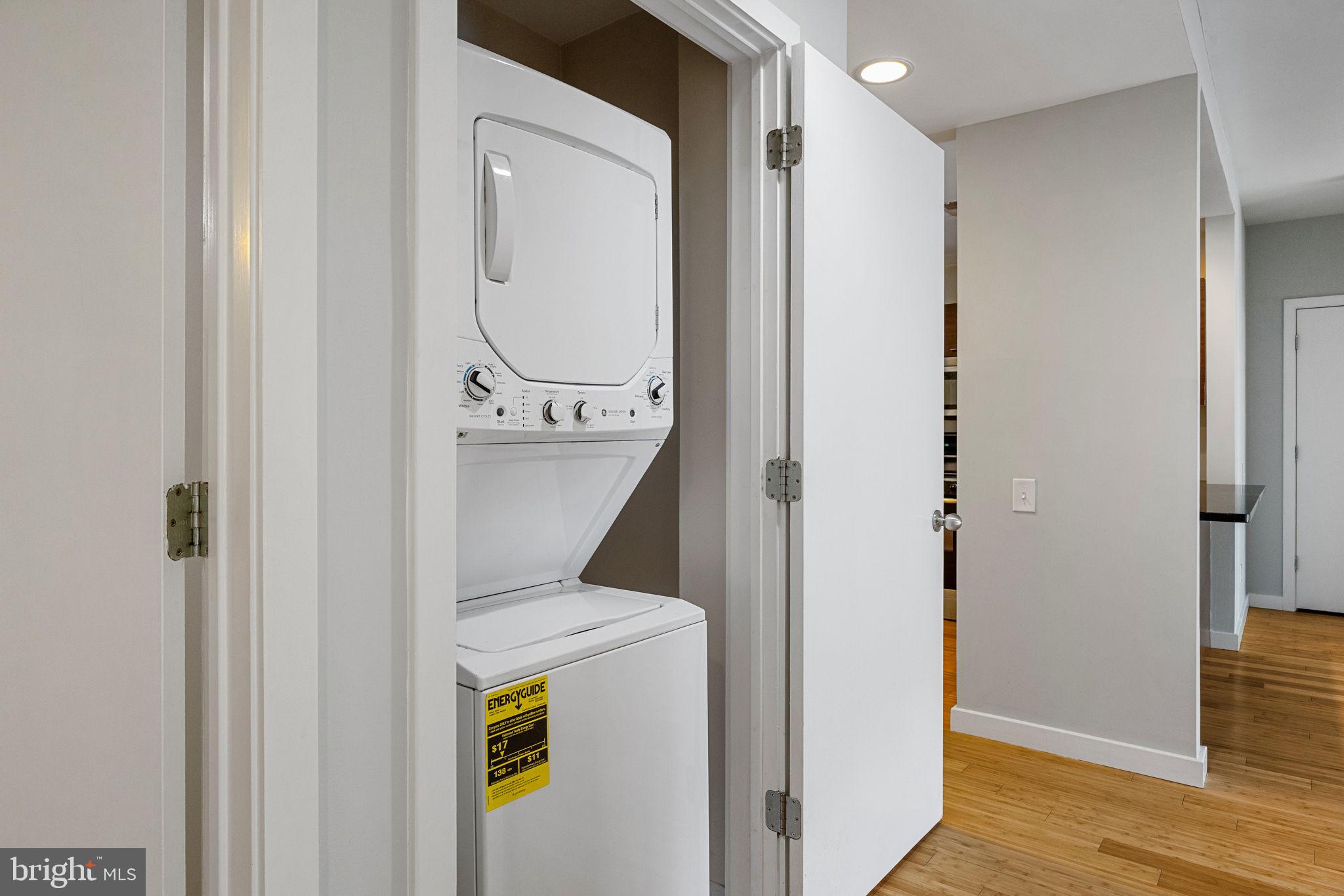 934 North 3rd Street, Unit 205 Philadelphia, PA 19123 - Photo 31 of 39 a utility room with dryer and washer
