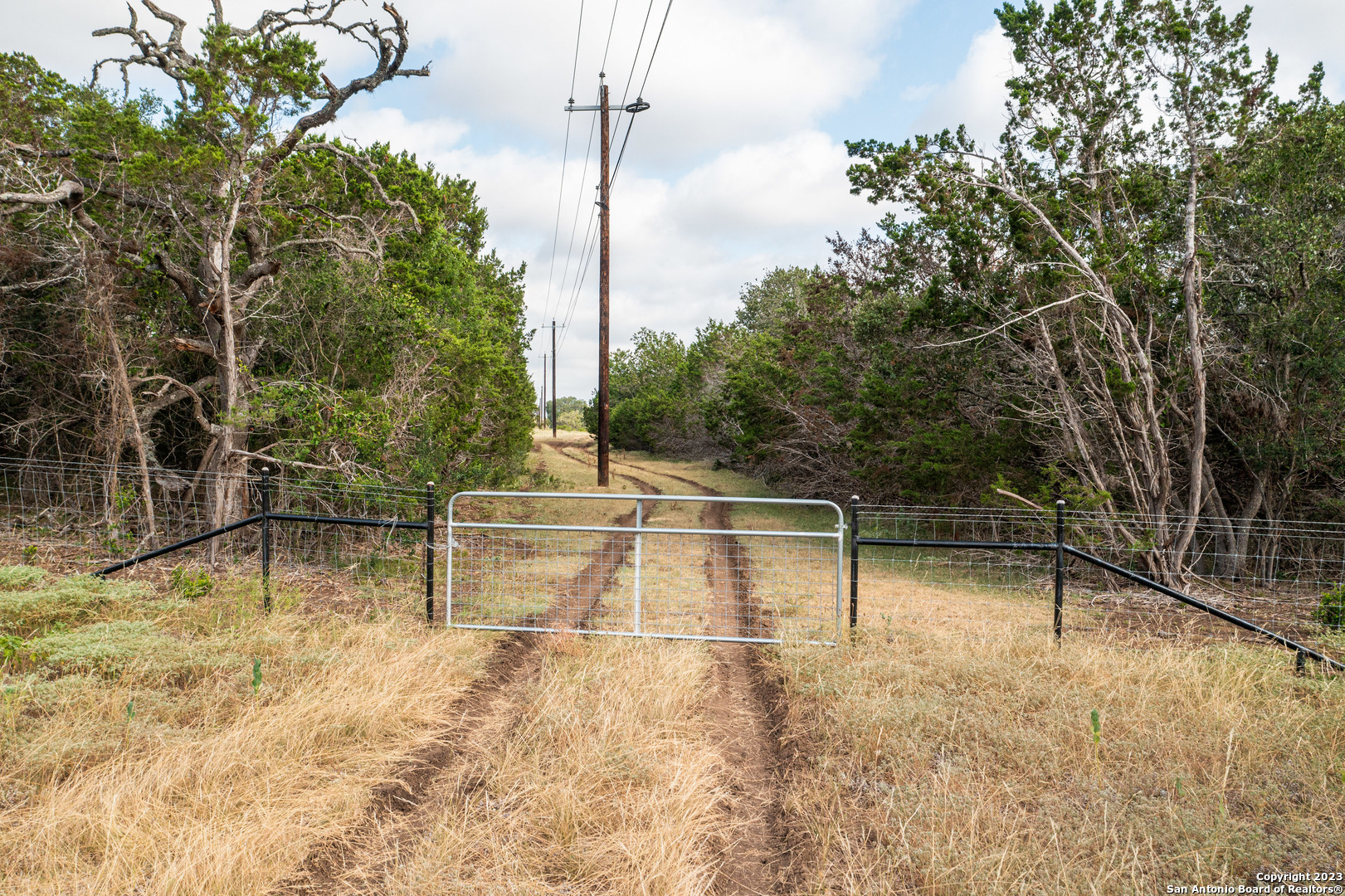 0 Wharton's Dock Road Bandera, TX 78003 - Photo 46 of 51 a backyard of a house with large trees and plants