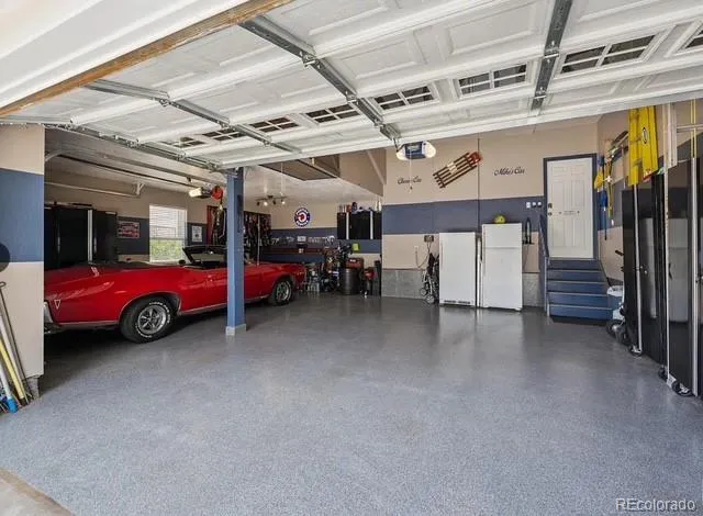 a view of balcony with outdoor seating and wooden floor